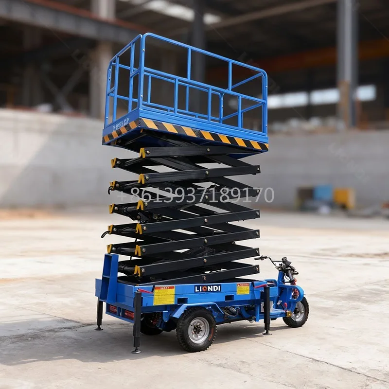 New Design Tricycle Scissor Lift Platform for Sale