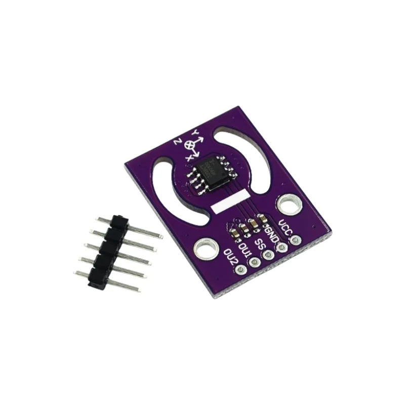 

MCU-93 MLX90333 Handle Joystick Sensor Digital 3D Angle Detection
