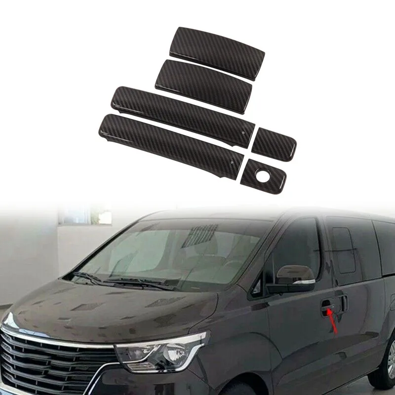 6Pcs New Car ABS Door Handle Cover Trim for HYUNDAI GRAND STAREX (H1) 2019 2020 Auto