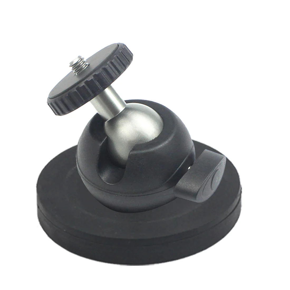 Magnetischer Magnet Auto-Saugnapf-Basis, Durchmesser 66 mm/43 mm, 1/4 Zoll Stativ-Adapter, Kugelkopf für GoPro-Kamera, Osmo Pocket Gimbal, Mobiltelefon – Detail 8