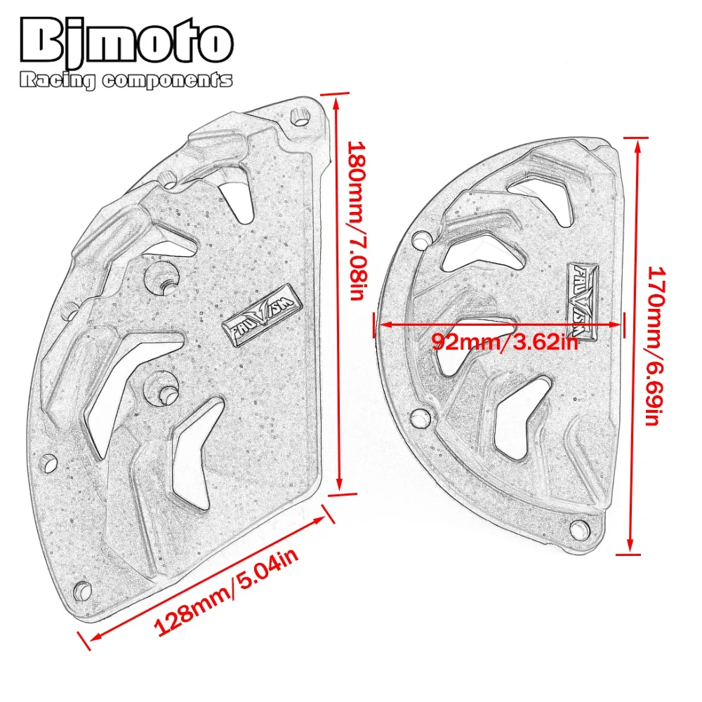Motorcycles Engine cover Protection case For Kawasaki Ninja H2 H2R 2015-2021 2020 2019 2018 2017 2016 engine Covers Protectors