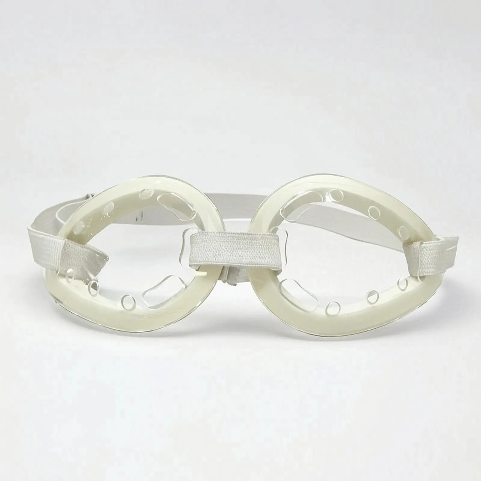 Post-Surgery Goggles Guarding Eye Guard with Elastic Strap Transparent Eye Guard with Adjustable Strap for Recovery, Sleeping