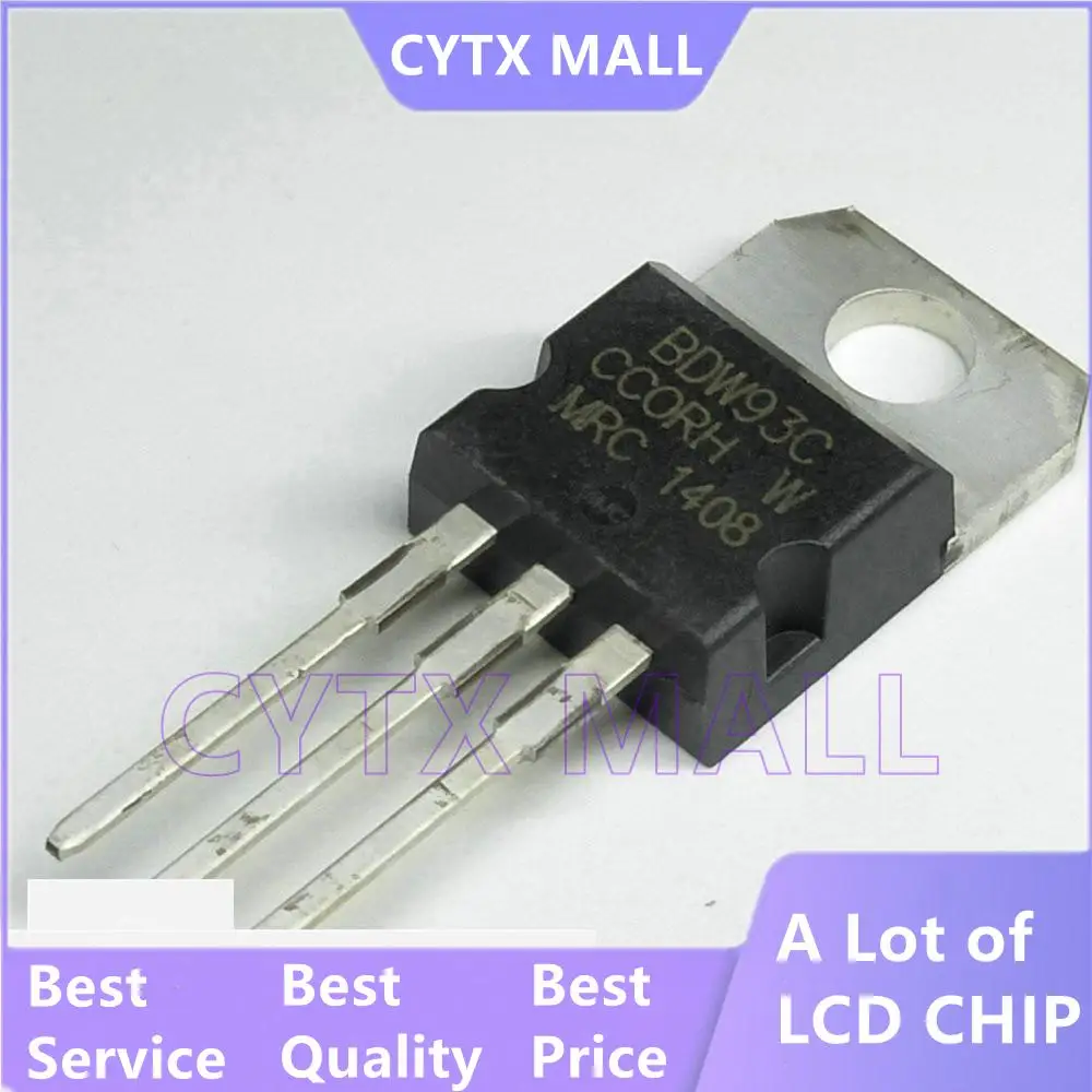 10PCs  New_original BDW93C TO-220  BDW93C  94C Chipset