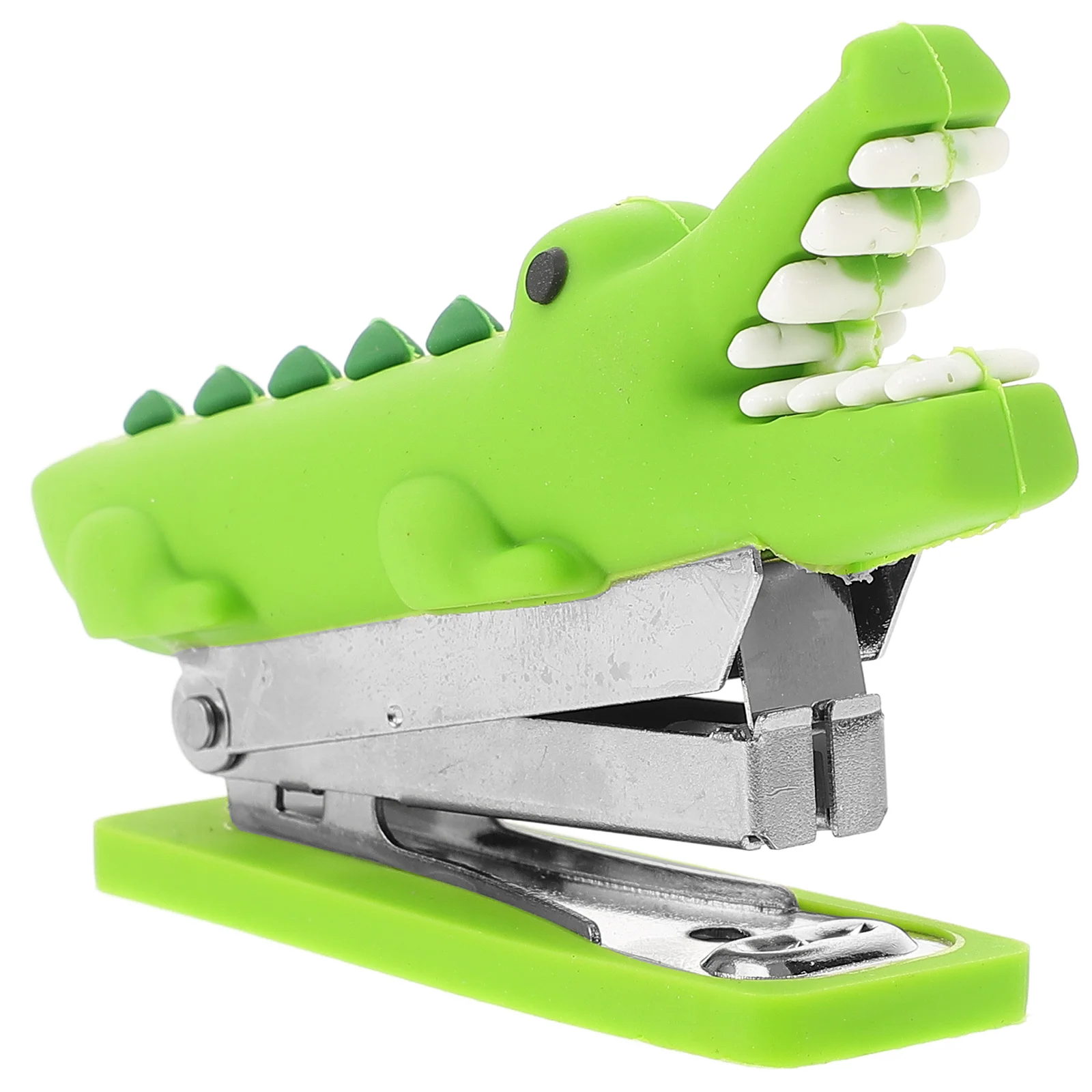 

Crocodile Stapler Cute Animal Funny Desk Poratble Mini Handheld Children School Prize Office Stationery