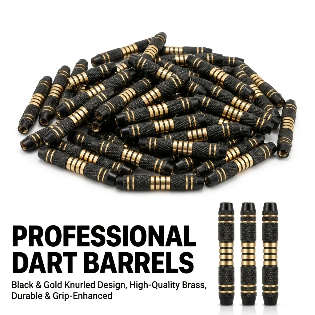 6pcs 16g Copper Dart Shaft Replacement, Fit, Compatible with Soft and Hard Tip Darts, Dart Accessories