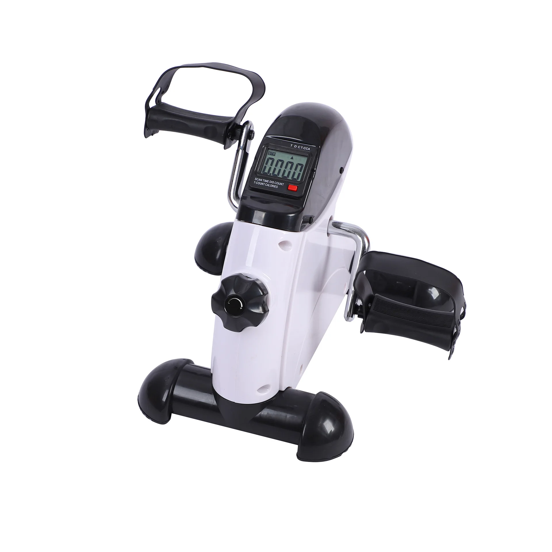 Home Use Indoor Fitness Pedal Exerciser Leg Rehabilitation Device for Elderly Stroke Hemiplegia Training Handle Step Machine