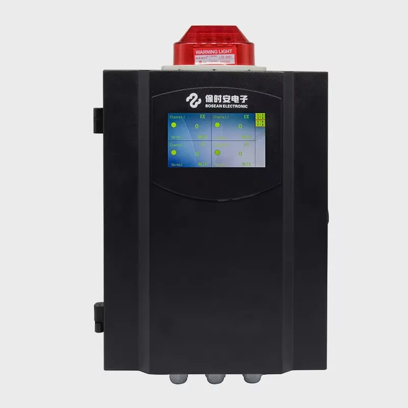 New Design BH-50 Gas Central Control Panel Fixed Gas Controller Touch Screen Gas Monitor IP Wall-Mounted CE Certified