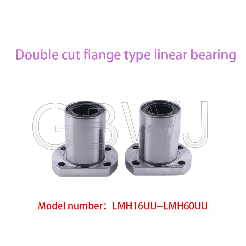 

Double cut flange type linear bearing LMH6UU LMH8UU LMH10UU LMH12UU LMH13UU