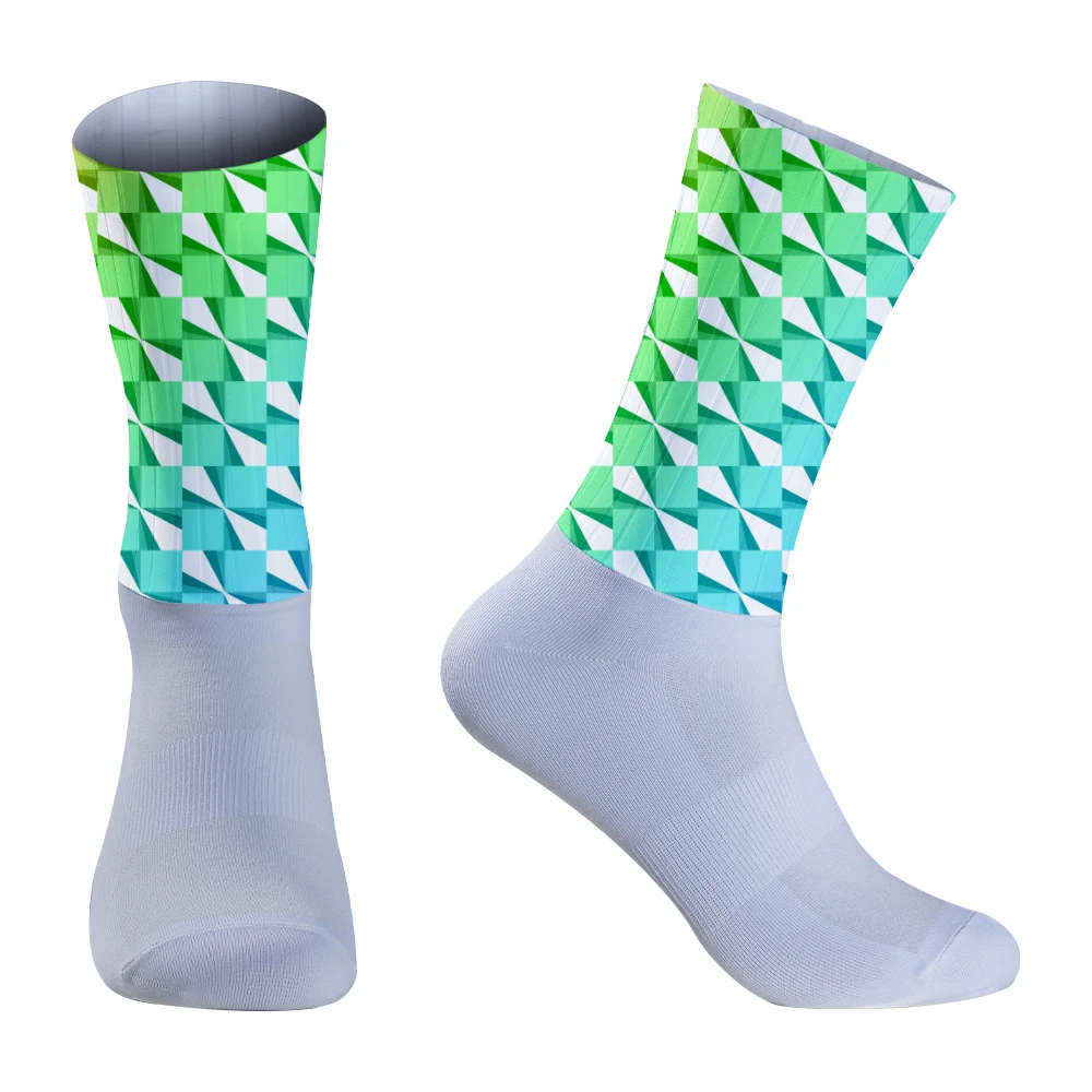 Socks Summer Bike 2024 New Anti Slip Cycling Socks Bicycle Outdoor Running Sport Socks