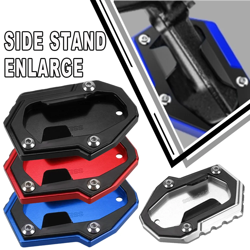 

Motorcycle Aluminium Foot Side Stand Enlarge Extension Kickstand Plate Accessories For BMW R1300GS Adventure Trophy R 1300 GS TE