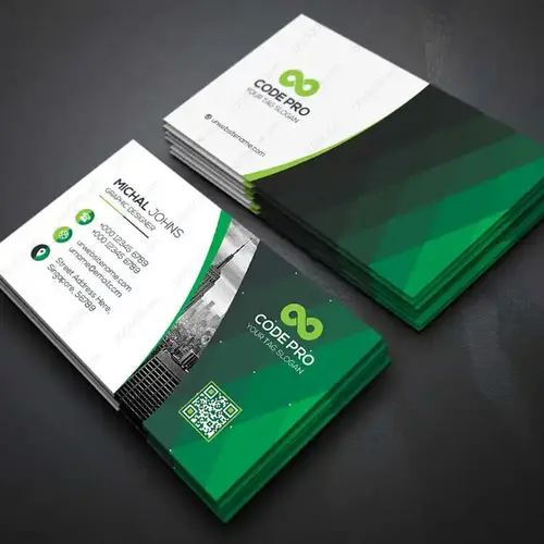 Imagen 2 del producto 500 Uds. Diseño gratuito, tarjeta de visita con impresión de logotipo personalizada de 300gms, impresión a doble cara y a todo color, redonda