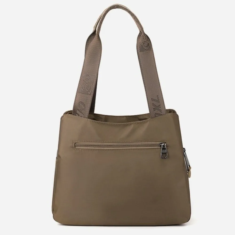

Casual Large Capacity Women's Shoulder Bag Multi Compartment Nylon Tote Bag Portable Zipper Women Handbag Students