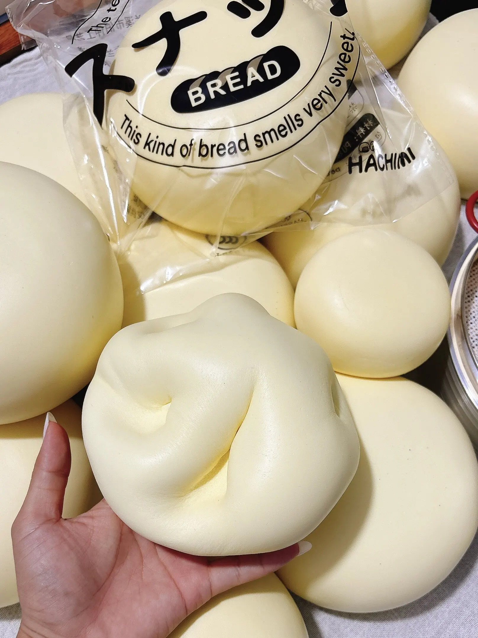 Super Moist Slow Rising Mega Milk Bun Tactile Soft Squeeze Toy Tender Skin Play-doh Clay Feel Anti Stress Toy Gift In Stock