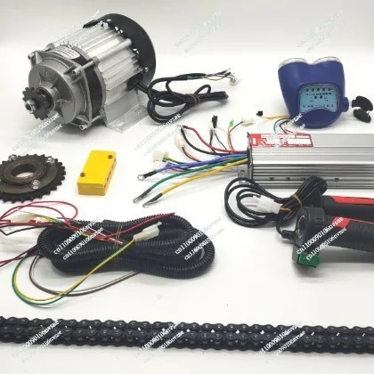 

Electric Tricycle Brushless Motor Kit, E-Bike Conversion Kit for Electric Scooter Bicycle Modification