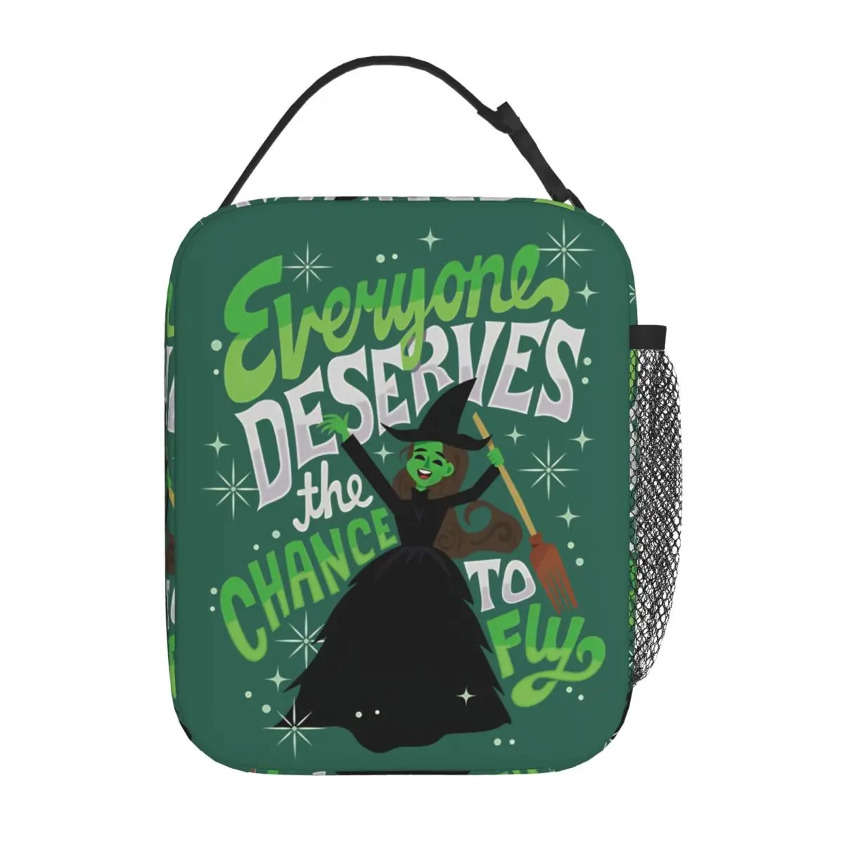 

Chance To Fly Wicked для хороших изолированных сумок для обеда Термосумка Контейнер для еды, портативная сумка-тоут, ланч-бокс, школьный пикник