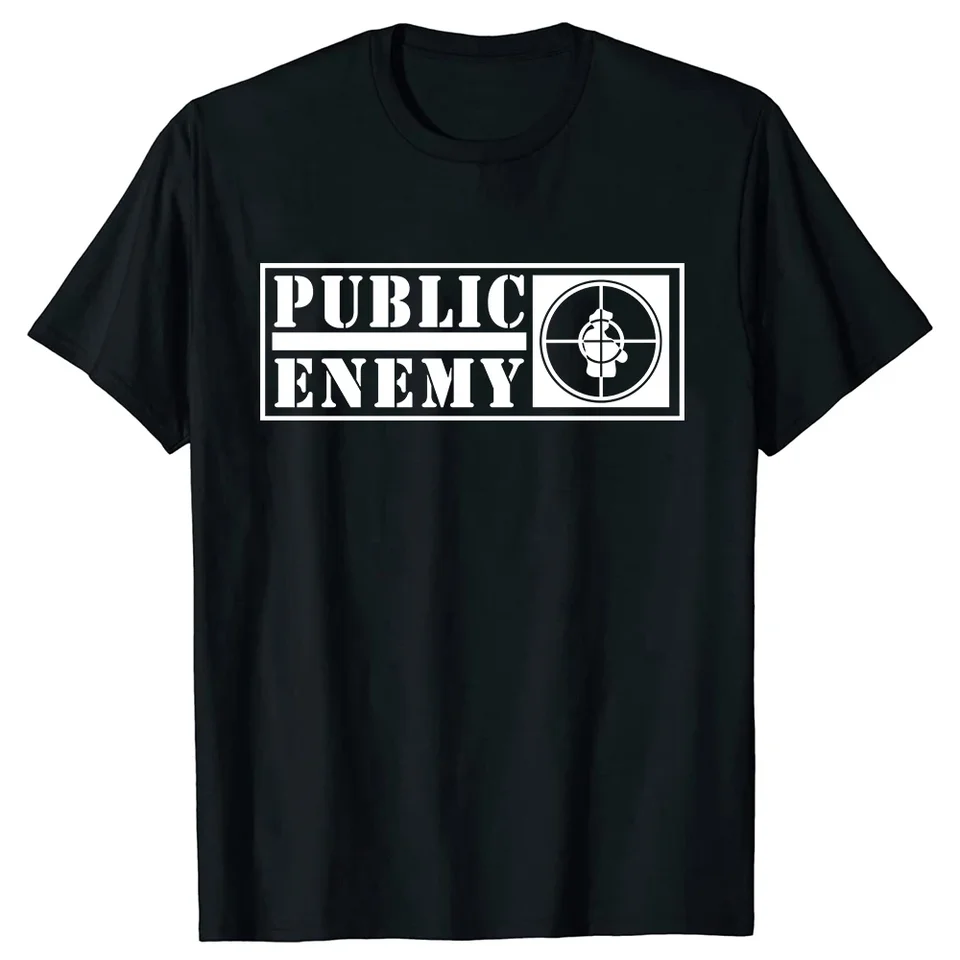 Public Enemy T Shirt Novelty Music Men T-Shirt Rap Comfortable