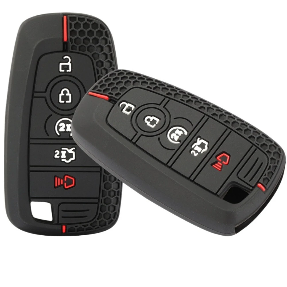 New Car Remote Key Case for Ford Fusion Mustang Kuga Ecosport Explorer F-150 F-250 F-350 F-450 F-550 Raptor F150 Fob Accessories
