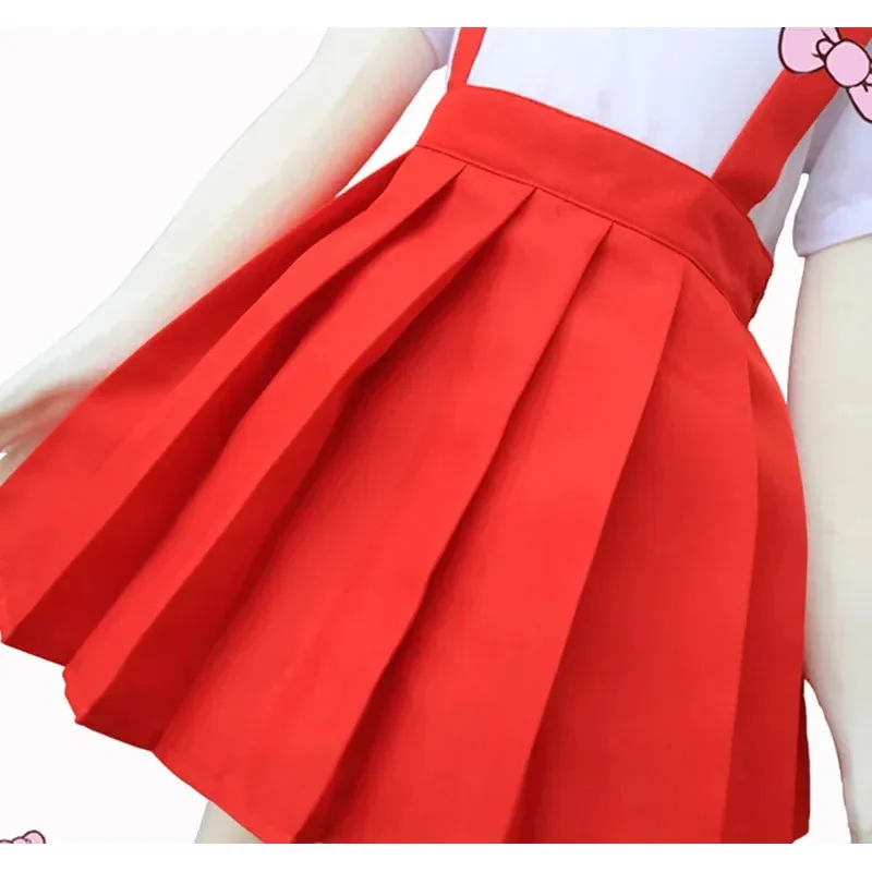 جديد أنيمي تشيبي ماروكو تشان تأثيري ازياء الفتيات الزي المدرسي ازياء الفتيات حفلة رياض الأطفال ازياء DMB025 #4