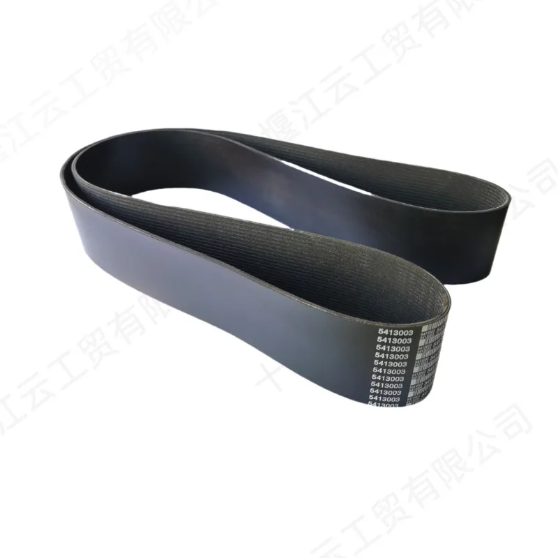 MUGURO 3003343 5413003 fan belt is suitable for Cummins K19 K38 K50 engine multi wedge belt