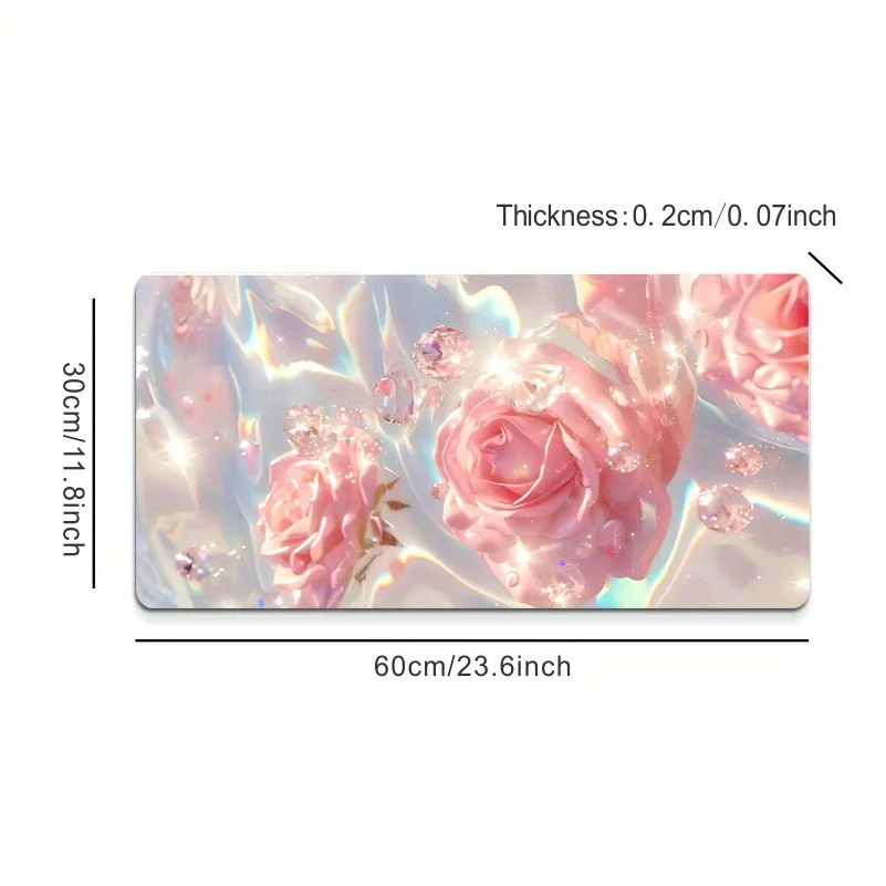 لوحة ماوس للألعاب، لوحة ماوس كبيرة جدًا، لوحة ماوس مضادة للانزلاق مناسبة للمنزل والمكتب، لوحة ماوس كبيرة للألعاب الرياضية الإلكترونية، Du #3