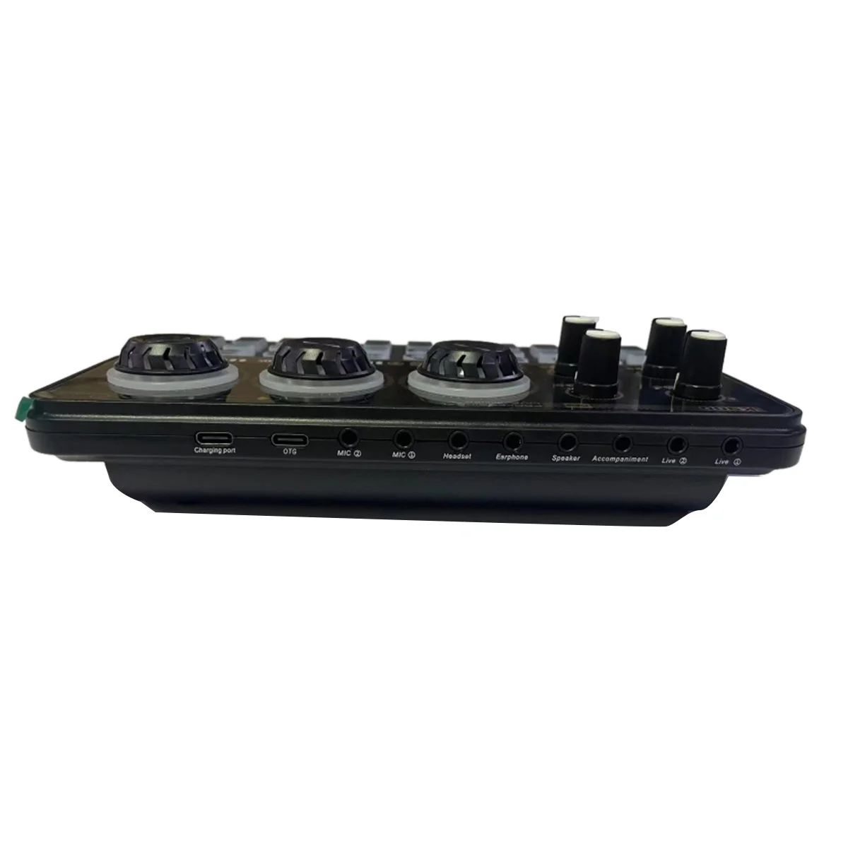 

M86K SK900 K900 Микшер Живое оборудование Мобильный телефон Компьютер USB Внешняя многофункциональная звуковая карта Английская версия