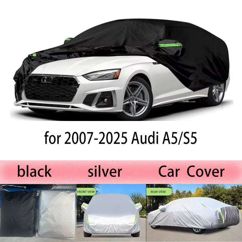 

Водонепроницаемый автомобильный чехол, замена на 2007-2025 годы Audi A5/S5, ветрозащитные ленты для защиты от снега, дождя, пыли, от града (A5), зимний автомобильный чехол