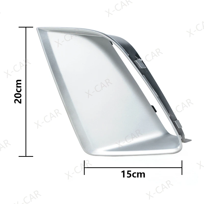 Für Audi RS6 2011-2018 Front Stoßstange Nebel Licht Lampe Trim Molding Abdeckung Rahmen Shell Kappe Haube Deckel für Audi RS7 2009 2010 2011-2018 – Detail 10