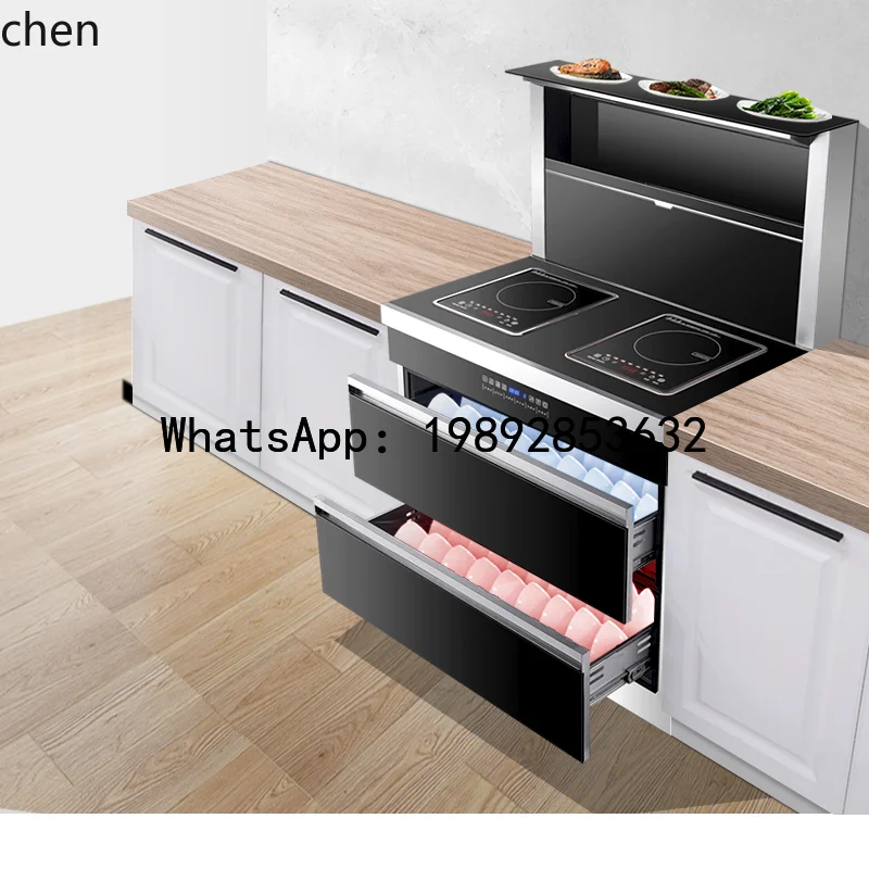 AB   induction cooker integrated stove, electric ceramic  pure electricity dual-purpose steam oven disinfection cinet