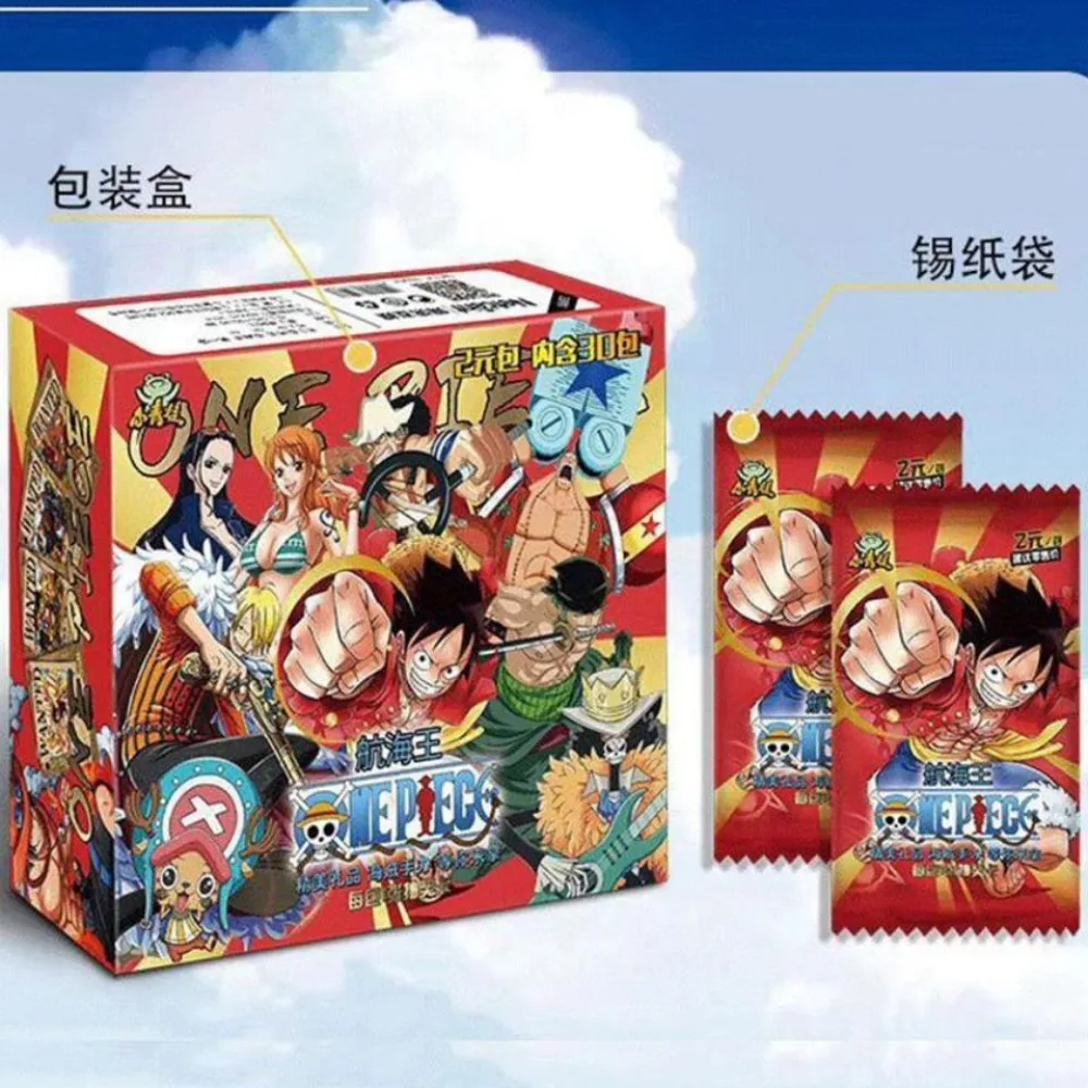 Genuine Original One Piece Collection Cards for Fans Popular Anime Characters High Quality HD Fine Flash Card Christmas Gifts