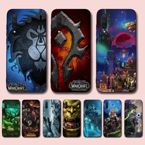 Warcrafts du monde W-WOW jeu coque de téléphone pour Xiaomi Mi 5X 8 9 10 11 12 Lite Pro 10T PocoX3pro PocoM3 Note 10 Pro Lite