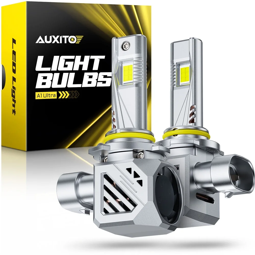 

AUXITO 2 шт. 25000LM Turbo 9005 HB3 9006 HB4 Светодиодная фара 120 Вт Canbus H8 H11 9012 HIR2 Светодиодная лампа налобного света 12 В Супер яркая 6500K