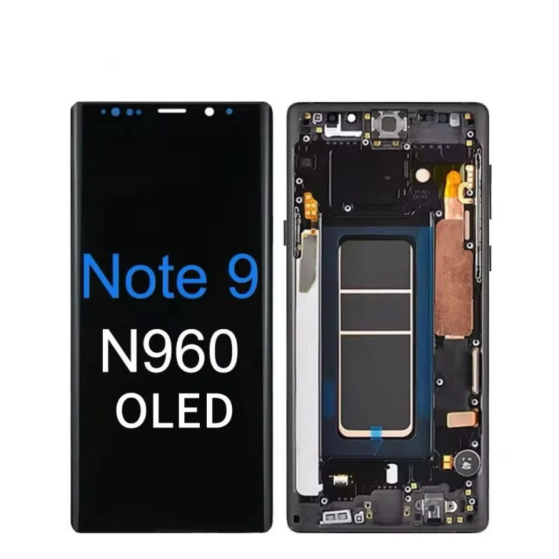 LCD Display Screen Assembly Repair Parts For Samsung Galaxy Note9 SM N960 SM N960F Without Fingerprint