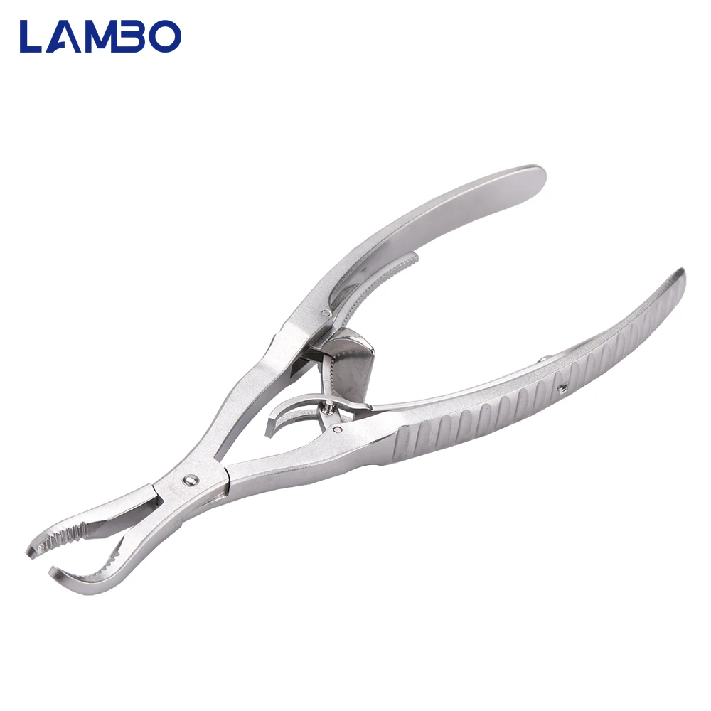 AO Type Toothed Automatic Reset Pliers, Veterinary Surgical Tools, Pet Orthopedic Equipment, Pet Supplies