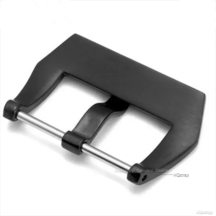 316L مسامير الفولاذ المقاوم للصدأ ربط مشبك ساعة لبانيراي PAM 441 الفرقة 20 مللي متر 22 مللي متر 24 مللي متر ماتي مصقول الفضة ساعة سوداء المشبك