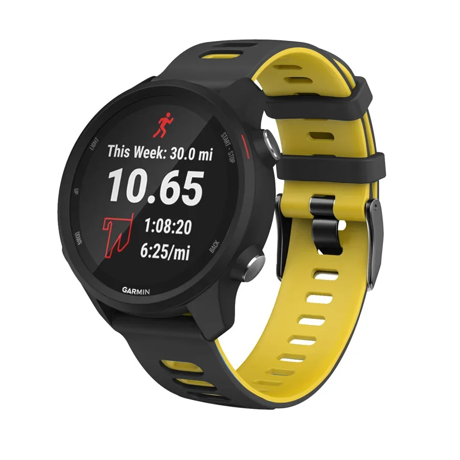 Pulsera deportiva para Garmin Venu 2 3, pulsera de silicona para Garmin Forerunner 645 245 55 Vivoactive 3 4 5