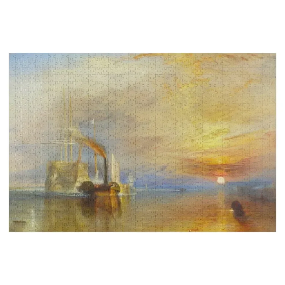 

Joseph Mallord William Turner - The Fighting Temeraire Jigsaw Puzzle Photo Personalized Gifts Jigsaw For Kids Puzzle