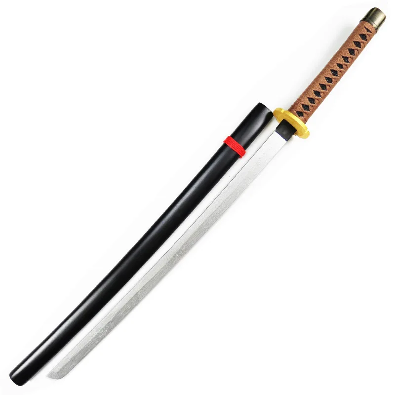 100 cm/33,37 in Inuyasha Holz Schwerter Modell Katana Requisiten Waffe Natürliche Zähne Cosplay Anime Peripheriegeräte Outdoor Spielzeug Sammeln