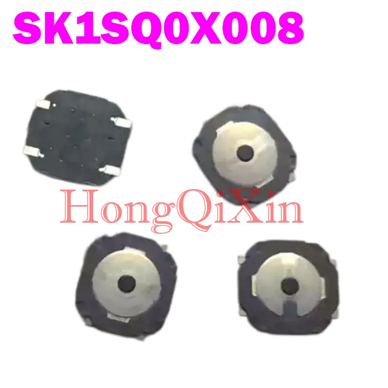10 PCS/LOT  SK1SQ0X008  aLPS Tactile Switch 7.5*7*0.6 Large Membrane Button Micro-switch Surface-Mount 4-Pin IC