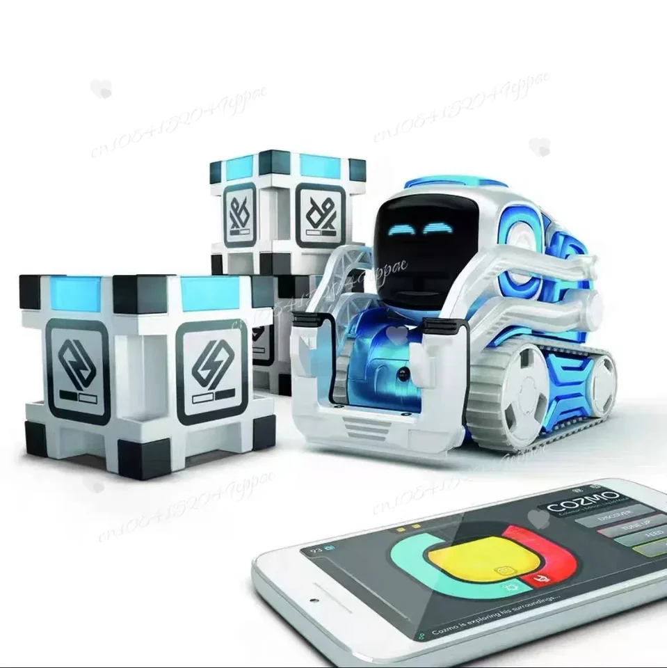本体２台【完動美品D】COZMO (コズモ) AIロボット クリスマス ANKI COZMO-デジタルベクトルロボット,第2世代,インテリジェント