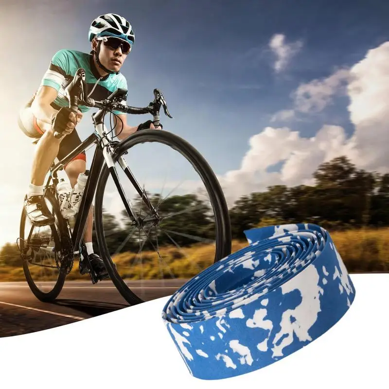 Bicycle Handlebar Tapes Carbon fiber Grips Road Bike Handle Grip Tape Cycling Anti-slip Handlebar Bar Tapes Strips Comfortable