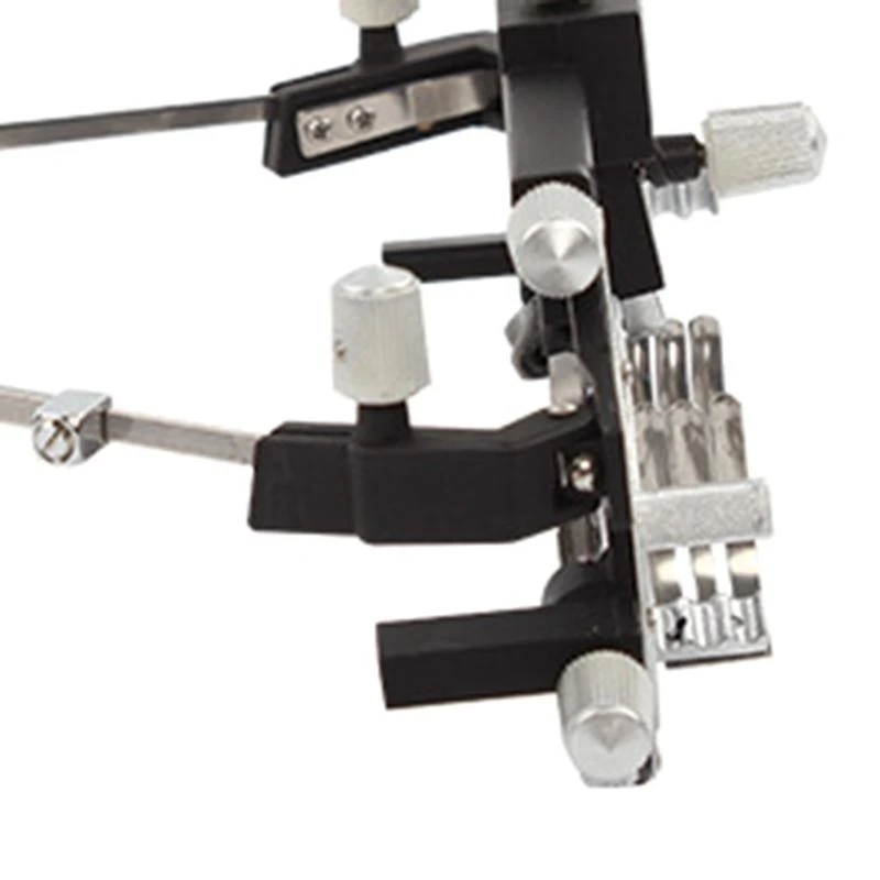 إطار عدسة تجريبية بصرية قابل للتعديل، نظارات اختبار العين، أسطوانة قياس البصر قابلة للتغيير لمتجر النظارات PD 48 ~ 80 مم #3