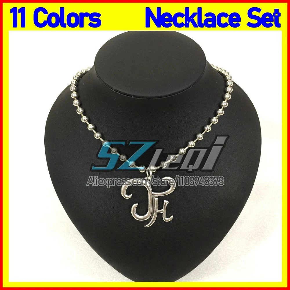 11 لون الأزياء والمجوهرات قلادة مع سلسلة ل هاردي بويز مات جيف قلادة المصارعة الرياضة الرجعية القلائد العصرية الملحقات