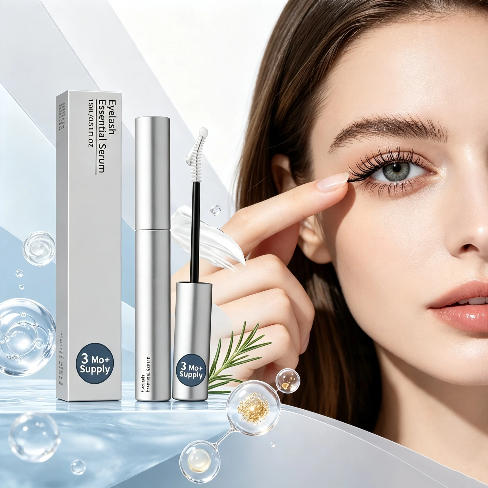 Nourishing Lash Serum Hydrate Brittle Lashes Revitalize Sparse Eyelashes Boost Thicker Fuller Look Light Eye Lashes Care Essence