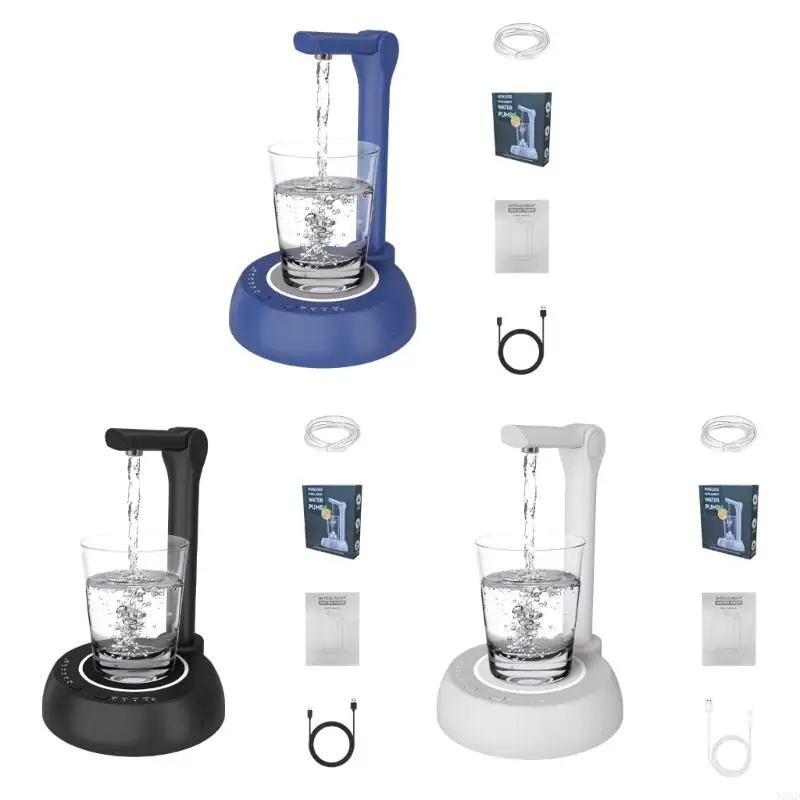 Máy bơm nước nhanh N58D cho chai 1-5 gallon có pin dung lượng lớn