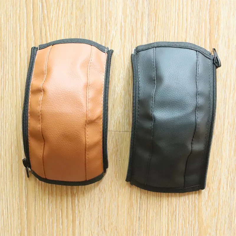 Universelle Kinderwagen-Griffabdeckungen Ergonomisches Design Kinderwagen-Griffhülle Weiche PU-Leder Armlehnenabdeckung Perfekt für Draußen – Detail 6