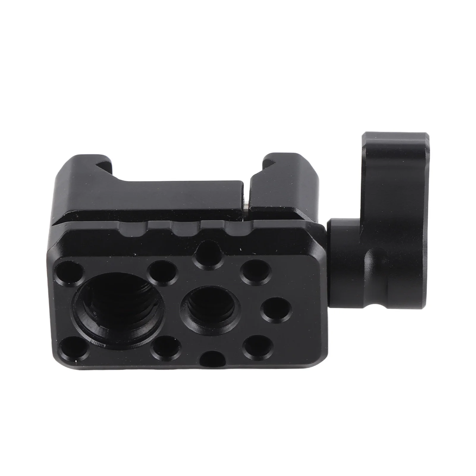 NATO Clamp Quick Release NATO Lock Clamp with 1/4 Inch 3/8 Inch Thread Cold Shoe Mount Camera Cage Expansion Accessories