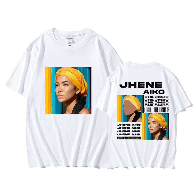 Sudaderas Retro Jhene Aiko T-shirt Short Sleeve Gothic O-neck Tee-shirt Funko Pop High Quality Tshirt Ropa Mujer Vintage Clothes