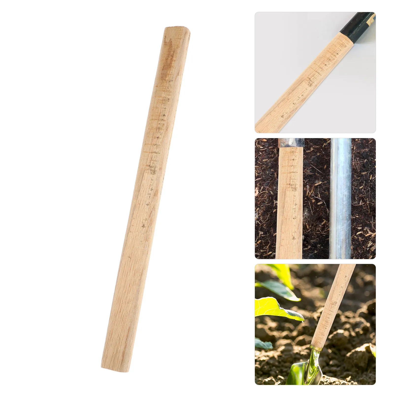 Replacement Wooden Axe Handle 49.5cm for Camp Axe Hatchet Hammer Garden Tool Repair Effortless Fit Multitool Compatible Wood