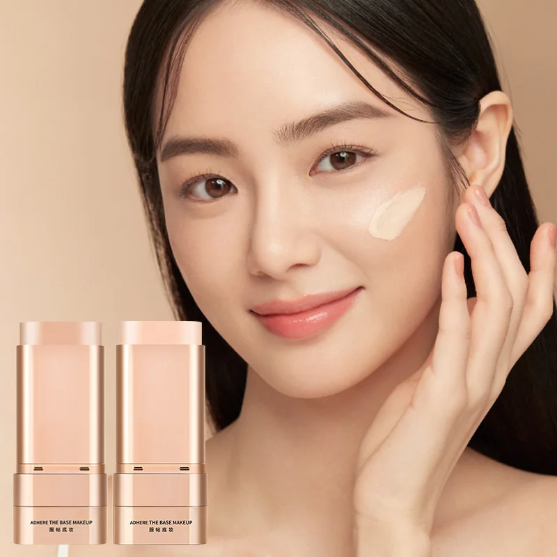 Base de maquillaje en barra - Totalmente hidrata y cubre acné, ojos y manchas, conveniente para viajar