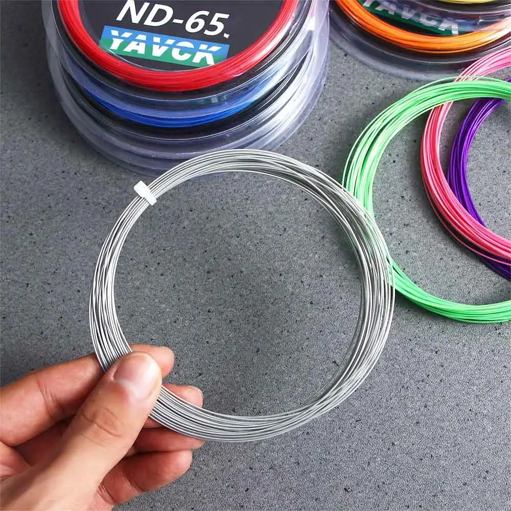 Aksesori Bulu Tangkis ND-65 Garis Karbon Nanofiber 0.7 Mm Senar Bulu Tangkis Jaring Bulu Tangkis Garis Senar Bulu Tangkis Jaring Shuttlecock